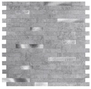 Credence adhesive wall tiles premium metal stone grs 29,7x29,2 d-c-fix