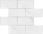 Credence adhesive wall tiles premium marble gris 30,5x30,5 d-c-fix