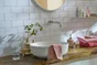 Credence adhesive wall tiles premium marble gris 30,5x30,5 d-c-fix