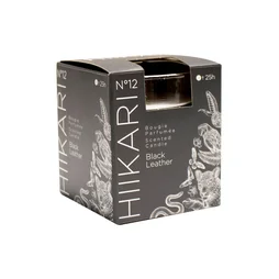Bougie parfumée, black leather 110g
