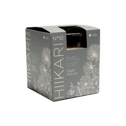 Bougie parfumée, sage nature 110g