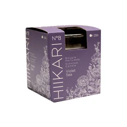 Bougie parfumée, violet sea 110g