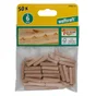 Lot De 50 Tourillons Diam.6 X 30 Mm Wolfcraft