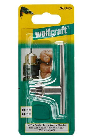 Clé Mandrin Porteur Cylindrique Wolfcraft 2630000, Diam.13 Mm