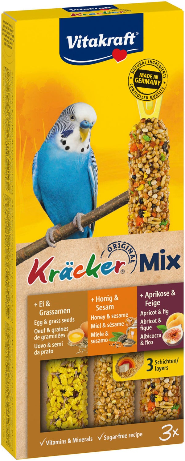 Friandises pour perruche œuf, fruit et miel VITAKRAFT