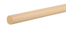 Tourillon hêtre lisse 10 mm L. 1m