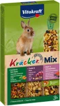 Lot de 3 friandises lapin nain kracker trio-mix raisin noix VITAKRAFT