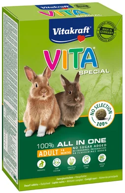 Aliment lapin vita spécial adulte 600 gr VITAKRAFT