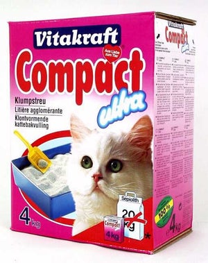 Litiere chat compact ultra 4 kgs , VITAKRAFT