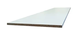 Tablette mélaminée blanche 200 x 30 cm  Ep. 16 mm