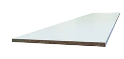 Tablette mélaminée blanche 200 x 50 cm  Ep. 16 mm