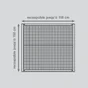 Moustiquaire Pour Fenêtre Cadre Fixe Moustikit H.150 X L.150 Cm