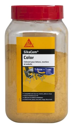 Colorant Pour Mortier Et Béton Sikacim Color Sika, 1.9 L