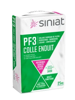 Colle pour carreaux de plâtre Pf 3, 25 kg