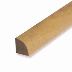 Quart De Rond Bois Exotique Blanc 230X10 Ep10