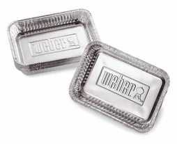 Petites barquettes en aluminium WEBER