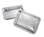 Grandes barquettes en aluminium WEBER