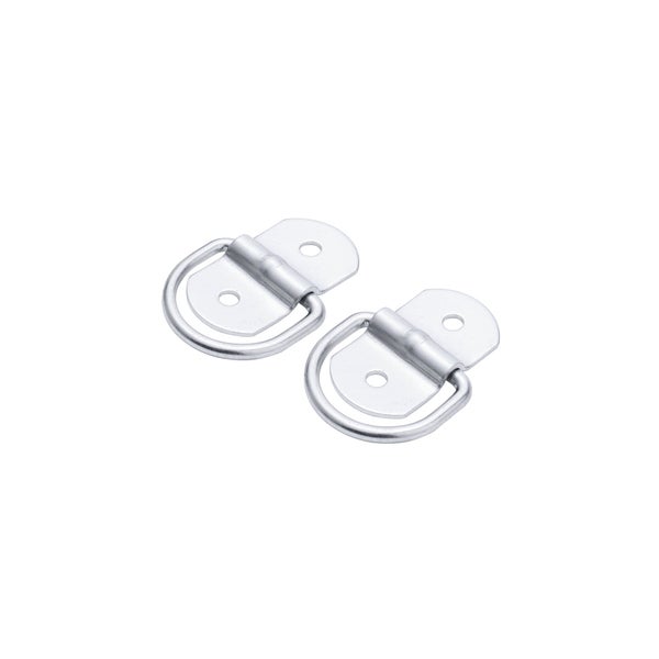 Platine avec anneau acier zingué diamètre 5.5mm 32x58mm lot de 2