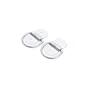 Platine avec anneau acier zingué diamètre 5.5mm 32x58mm lot de 2