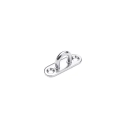 Platine à oeil inox a2 diamètre 5mm 45x15mm, STANDERS