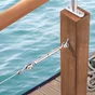 Tendeur design inox a4 40 kg pour câble diamètre 3mm, STANDERS