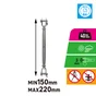 Tendeur design inox a4 40 kg pour câble diamètre 3mm, STANDERS