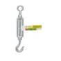 Tendeur œil + crochet acier zingué 190kg pour câble diamètre 8/10mm, STANDERS