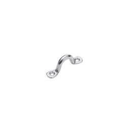 Etrier inox a2 entraxe 17mm pour vis diamètre 5mm, STANDERS