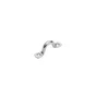 Etrier inox a2 entraxe 17mm pour vis diamètre 5mm, STANDERS