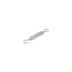 Tendeur œil + crochet acier zingué 25kg pour câble diamètre 2/3mm, STANDERS