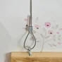 Manchon ovale aluminium pour câble diamètre 3mm x6