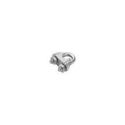 Serre-câble étrier acier zingué pour câble 6mm , STANDERS lot de 10
