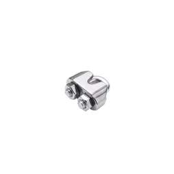 Serre-câble étrier inox a2 pour câble 3/4mm, STANDERS lot de 2