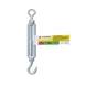 Tendeur œil + crochet acier zingué 110kg pour câble diamètre 4/5mm, STANDERS