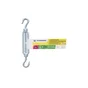 Tendeur 2 crochets acier zingué 25kg pour câble diamètre 2/3mm, STANDERS
