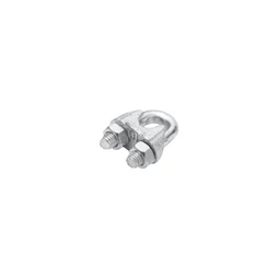 Serre-câble étrier acier zingué pour câble 10mm, STANDERS
