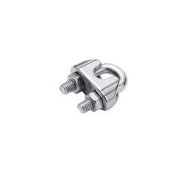 Serre-câble étrier inox a2 pour câble 6mm, STANDERS lot de 2