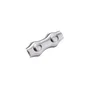 Serre-câble plat 2 Boulons inox a2 pour câble diamètre 3mm, STANDERS lot de 2