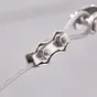 Serre-câble plat 2 Boulons inox a2 pour câble diamètre 3mm, STANDERS lot de 2