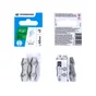Serre-câble plat 2 Boulons inox a2 pour câble diamètre 3mm, STANDERS lot de 2