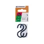 Esse égale acier zingué noir 4mm 50x2, STANDERS lot de 2