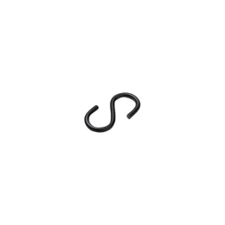 Esse égale acier zingué noir 3mm 37x18, STANDERS lot de 2