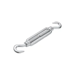 Tendeur 2 crochets acier zingué 150kg pour câble diamètre 6/8mm, STANDERS