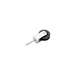 Poulie à visser nylon pour corde 8mm