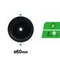 Galet nylon pour corde diamètre 8mm