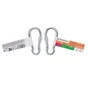 Mousqueton inox a2 10x100mm 280kg, STANDERS