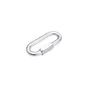 Maillon rapide acier zingué 10x90 550kg, STANDERS
