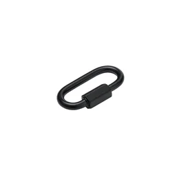 Maillon rapide acier zingué noir 4x43 125kg, STANDERS lot de 2