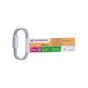Maillon rapide acier zingué 6x58 200kg, STANDERS