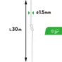 Fil nylon transparent diamètre 1.5mm longueur 30m